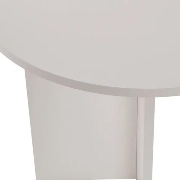 Masă de bucătărie fixă Trendy Sablin PAL melaminat/ Wood White photo 5
