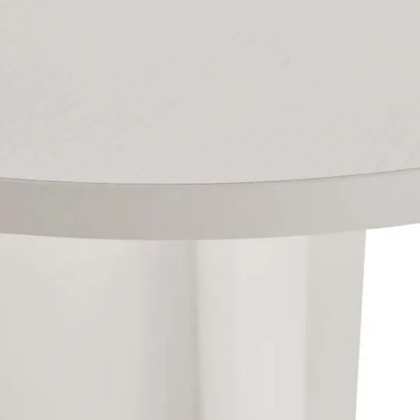 Masă de bucătărie fixă Trendy Sablin PAL melaminat/ Wood White photo 6