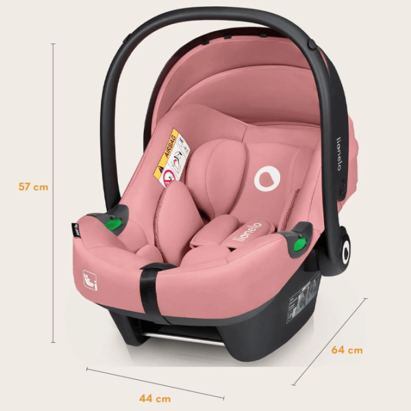 Scaun auto Lionelo Astrid I-Size  0 luni - 3 ani / 13 kg / Pink photo 11
