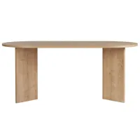Masă de bucătărie fixă Trendy Sablin PAL melaminat/ Sapphire Oak photo 3