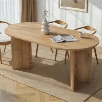 Masă de bucătărie fixă Trendy Sablin PAL melaminat/ Sapphire Oak photo 8