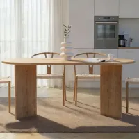 Masă de bucătărie fixă Trendy Sablin PAL melaminat/ Sapphire Oak photo 10