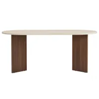 Кухонный стол зафиксированный Trendy Sablin Меламиновая ДСП/ Travertine photo 2