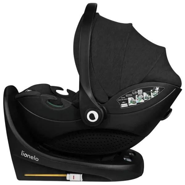 Scaun auto Lionelo Moxie I-Size  0 luni - 15 luni / 13 kg / Black photo 6
