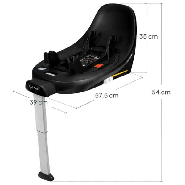 Scaun auto Lionelo Moxie I-Size  0 luni - 15 luni / 13 kg / Black photo 10