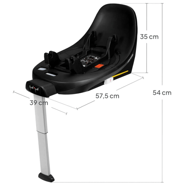 Scaun auto Lionelo Moxie I-Size  0 luni - 15 luni / 13 kg / Black photo 10