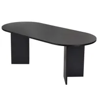 Masă de bucătărie fixă Trendy Sabella PAL melaminat/ Wood Black