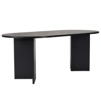 Кухонный стол зафиксированный Trendy Sabella Меламиновая ДСП/ Wood Black photo 2