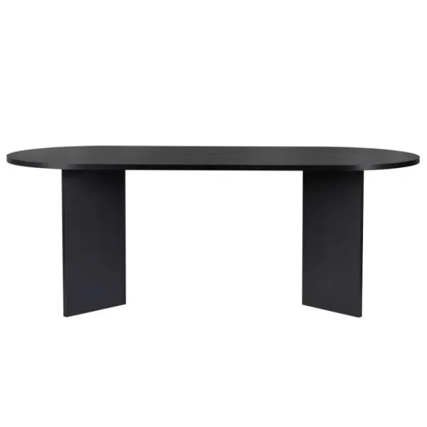 Masă de bucătărie fixă Trendy Sabella PAL melaminat/ Wood Black photo 3