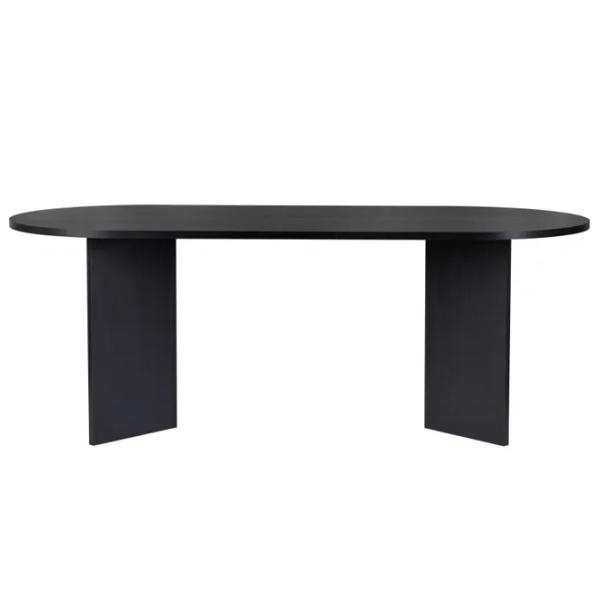 Masă de bucătărie fixă Trendy Sabella PAL melaminat/ Wood Black photo 3