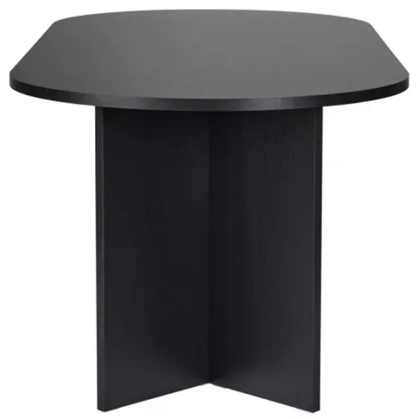 Masă de bucătărie fixă Trendy Sabella PAL melaminat/ Wood Black photo 4