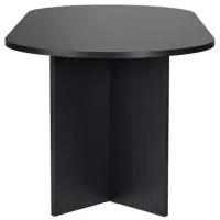 Кухонный стол зафиксированный Trendy Sabella Меламиновая ДСП/ Wood Black photo 4