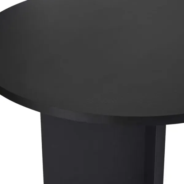 Masă de bucătărie fixă Trendy Sabella PAL melaminat/ Wood Black photo 5