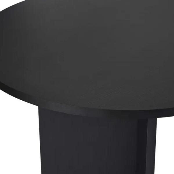 Masă de bucătărie fixă Trendy Sabella PAL melaminat/ Wood Black photo 5