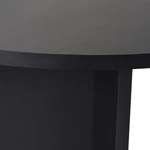 Masă de bucătărie fixă Trendy Sabella PAL melaminat/ Wood Black photo 6