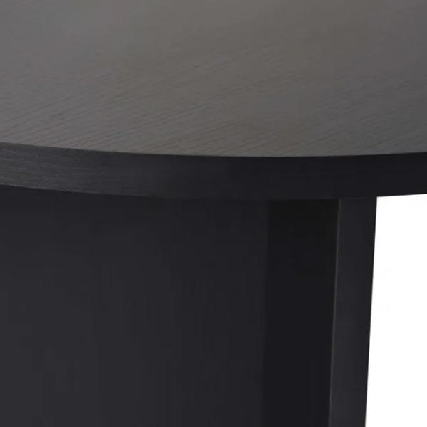 Masă de bucătărie fixă Trendy Sabella PAL melaminat/ Wood Black photo 6