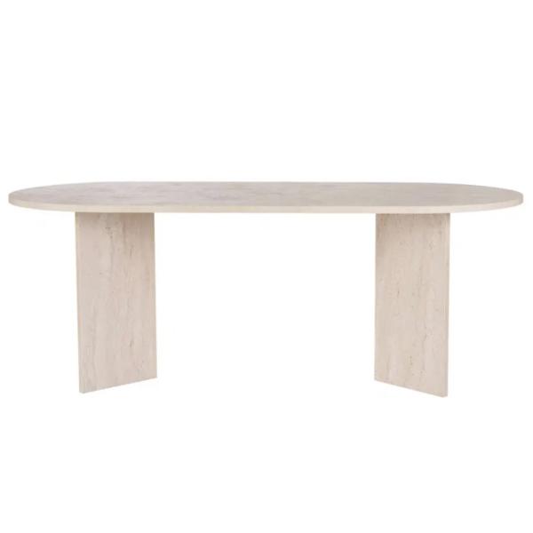 Masă de bucătărie fixă Trendy Sabella PAL melaminat/ Travertine photo 2