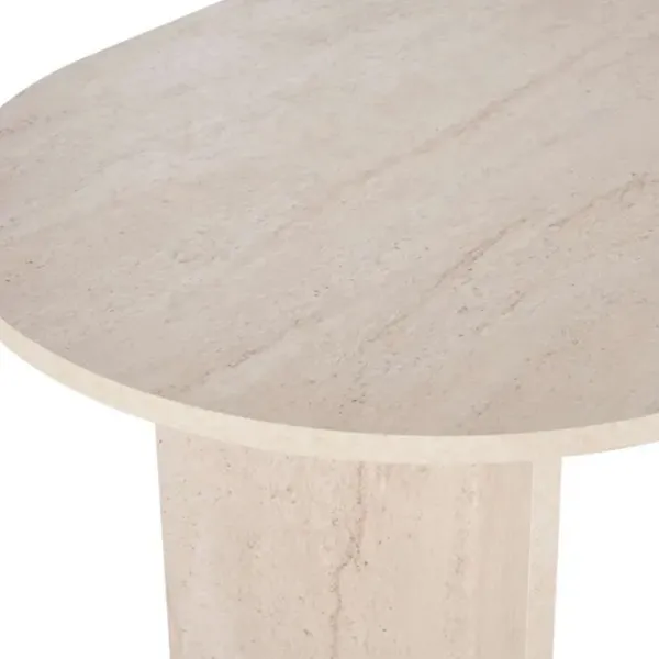 Masă de bucătărie fixă Trendy Sabella PAL melaminat/ Travertine photo 5