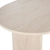 Кухонный стол зафиксированный Trendy Sabella Меламиновая ДСП/ Travertine photo 5