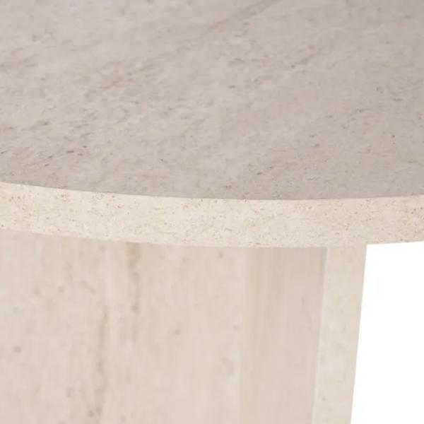 Masă de bucătărie fixă Trendy Sabella PAL melaminat/ Travertine photo 6