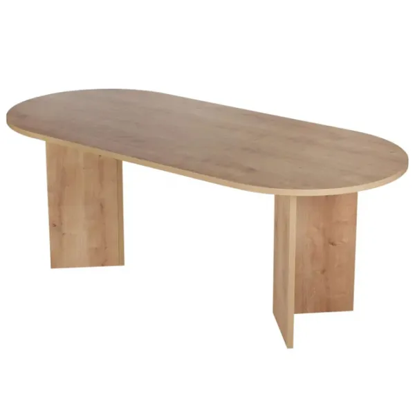 Masă de bucătărie fixă Trendy Sabella PAL melaminat/ Sapphire Oak photo 1