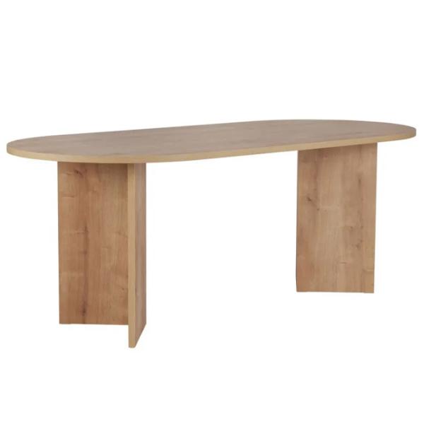 Masă de bucătărie fixă Trendy Sabella PAL melaminat/ Sapphire Oak photo 3
