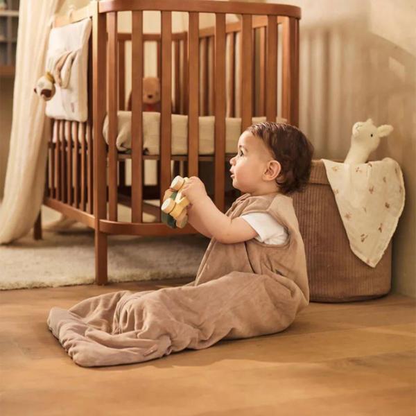 Sac de dormit Jollein Velvet Oatmeal 065-548-68108 Bumbac, Poliester / Unisex photo 3