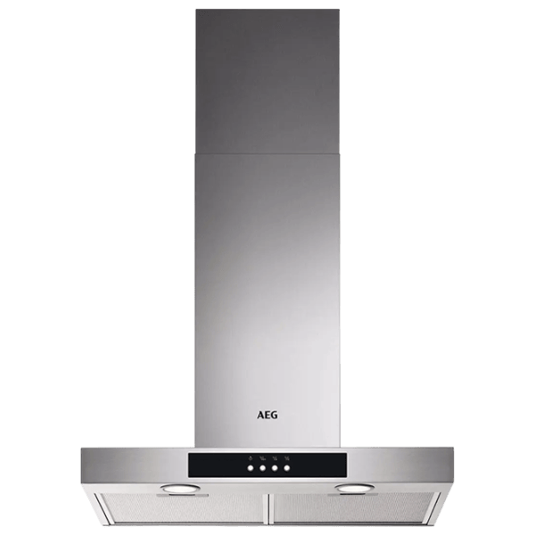 Hotă AEG DBB4651M Șemineu/ Inox/ Black photo 1