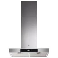 Hotă AEG DBB4651M Șemineu/ Inox/ Black