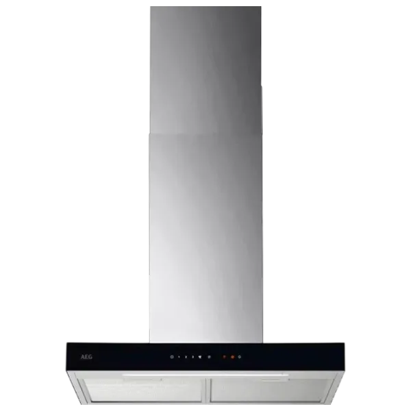 Hotă AEG GB67D61HL Șemineu/ Inox/ Black photo 1