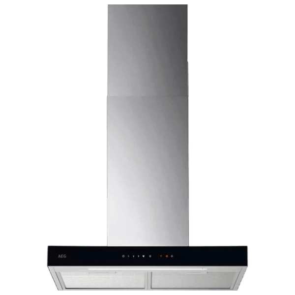 Hotă AEG GB67D61HL Șemineu/ Inox/ Black photo 1