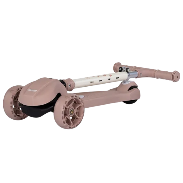Trotinetă pentru copii cu trei roți Chipolino Moxie (DSMOX0263PI) 30 kg/ Pink photo 4