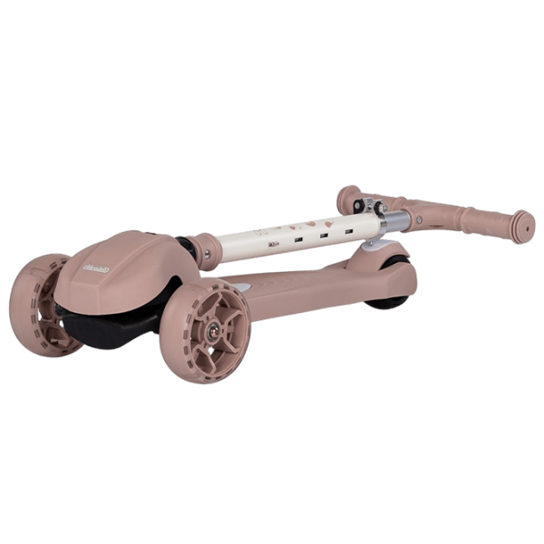 Trotinetă pentru copii cu trei roți Chipolino Moxie (DSMOX0263PI) 30 kg/ Pink photo 4