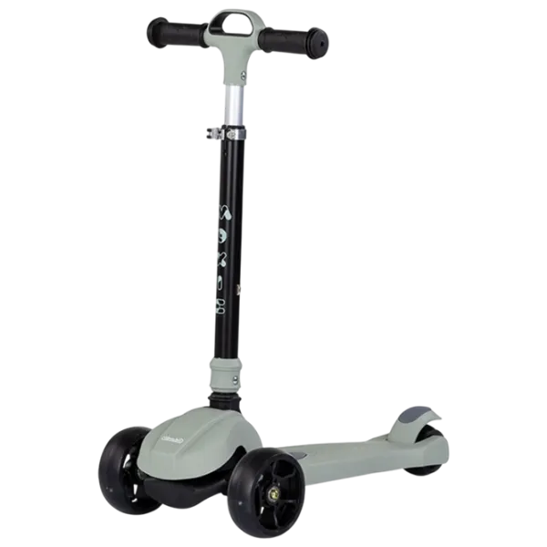 Trotinetă pentru copii cu trei roți Chipolino Moxie (DSMOX0262GR) 30 kg/ Green photo 2