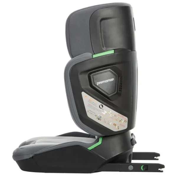 Scaun auto Premaman i-Size Rider  4 ani - 12 ani / 36 kg / Gray photo 3