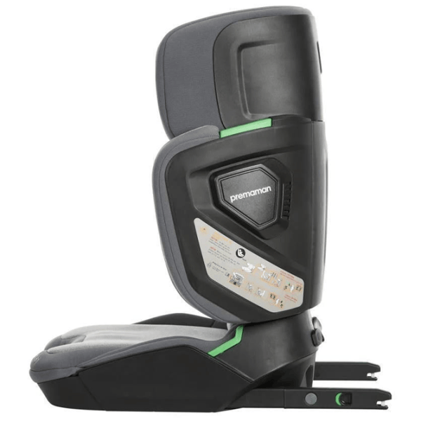 Scaun auto Premaman i-Size Rider  4 ani - 12 ani / 36 kg / Gray photo 3