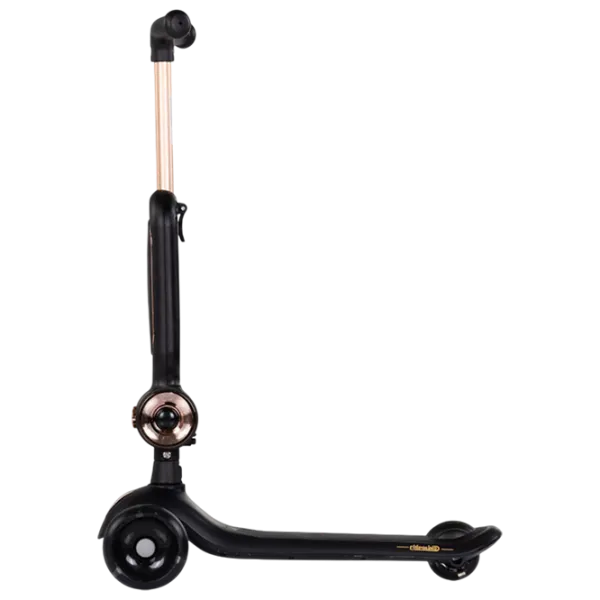 Trotinetă pentru copii cu trei roți Chipolino Bloomi (DSBLO0261BK) 50 kg/ Black photo 3