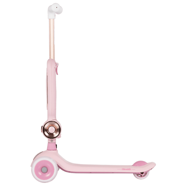 Trotinetă pentru copii cu trei roți Chipolino Bloomi (DSBLO0263PI) 50 kg/ Pink photo 3