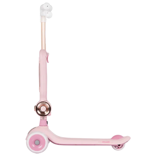 Trotinetă pentru copii cu trei roți Chipolino Bloomi (DSBLO0263PI) 50 kg/ Pink photo 5