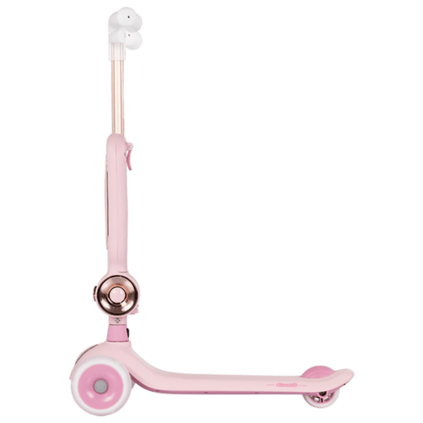Trotinetă pentru copii cu trei roți Chipolino Bloomi (DSBLO0263PI) 50 kg/ Pink photo 5