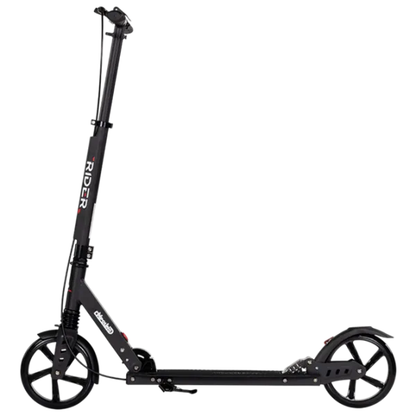 Trotinetă pentru copii cu două roți Chipolino Rider (DSRID0261BK) 100 kg/ Black photo 2