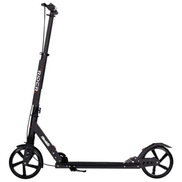 Trotinetă pentru copii cu două roți Chipolino Rider (DSRID0261BK) 100 kg/ Black photo 2