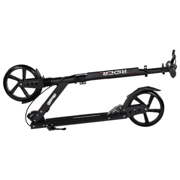 Trotinetă pentru copii cu două roți Chipolino Rider (DSRID0261BK) 100 kg/ Black photo 3