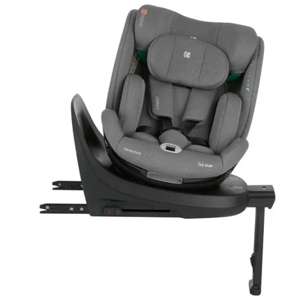 Scaun auto Kikka Boo Boo i-Twist  0 luni - / 36 kg / Gray photo 9