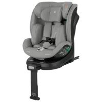Scaun auto Kikka Boo Boo i-Twist  0 luni - / 36 kg / Light Gray
