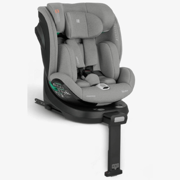Scaun auto Kikka Boo Boo i-Twist  0 luni - / 36 kg / Light Gray photo 3