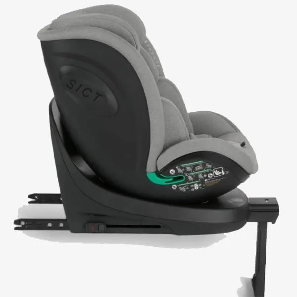 Scaun auto Kikka Boo Boo i-Twist  0 luni - / 36 kg / Light Gray photo 4