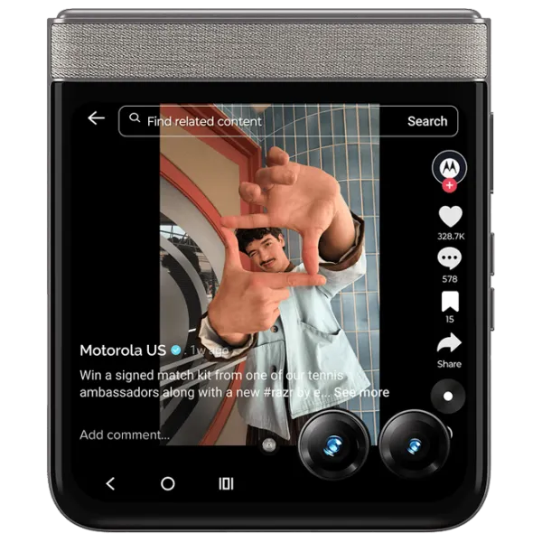 Motorola Razr 70 8 ГБ/ 256 ГБ/ Dual SIM/ Гематит Пантон photo 5