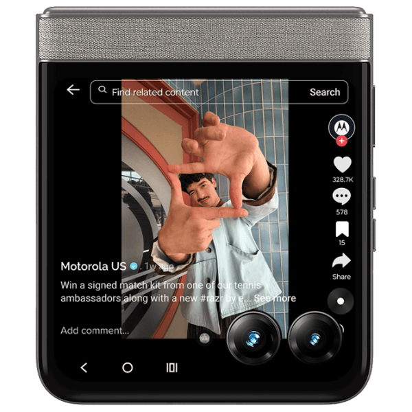 Motorola Razr 70 8 ГБ/ 256 ГБ/ Dual SIM/ Гематит Пантон photo 5