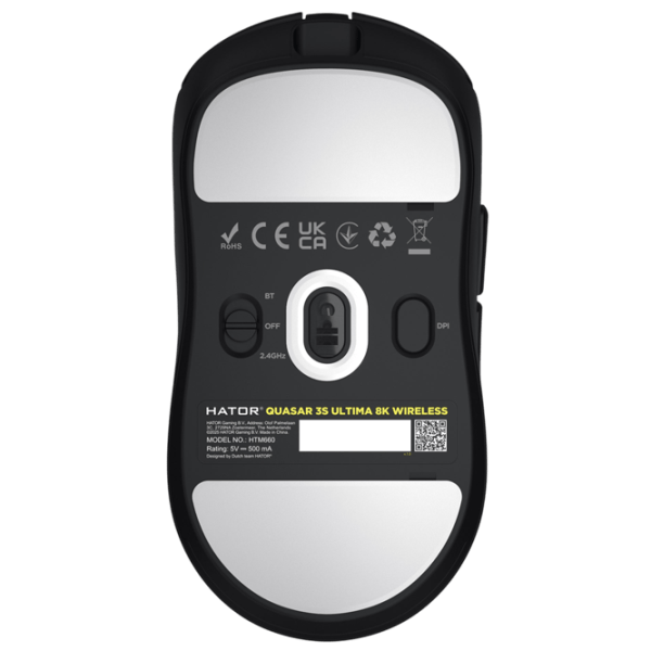 Мышь Hator Quasar 3S ULTIMA 8K USB / Черный photo 6